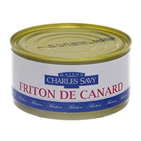 Can of friton of duck (fried duck bits) 190 gr