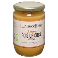 Soupe Pois chiches muscade 2 parts